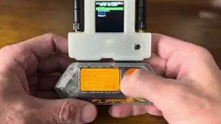 Dual ESP32 GPIO Board by AWOK Dynamics running WIFI Marauder for the Flipper Zero