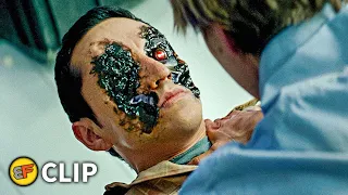 Grace vs Rev-9 - Factory Fight Scene | Terminator Dark Fate (2019) Movie Clip HD 4K