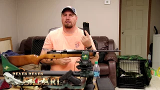 Ruger mini 14 why its the best 223 ( used in the Deadliest FBI Shootout ) -- Never Never Safari