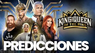 PREDICCIONES KING AND QUEEN OF THE RING 2024