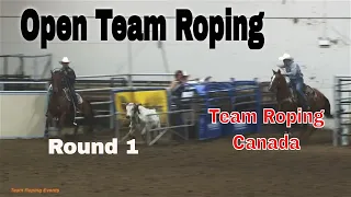 Open Team Roping 2022 Team Roping Canada Round 1