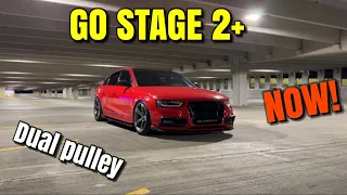 Why You Should DUAL PULLEY YOUR SUPERCHARGED AUDI S4 or S5 NOW!