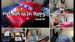 PACK WITH US FOR DISNEY! | AUGUST 2019 WDW TRIP