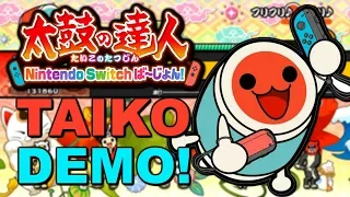 Taiko Drum Master (Taiko No Tatsujin) for Nintendo Switch! - Demo Playthrough