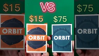 $15 VS $75 Playing Cards (Orbit V8) Part 1 #Shorts