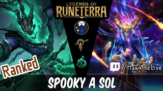 Spooky A Sol: Thresh Aurelion Sol Control! l Legends of Runeterra LoR