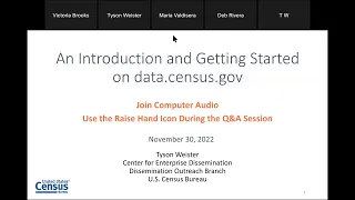 An Introduction and Getting Started on data census gov