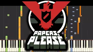 IMPOSSIBLE REMIX - Papers, Please Theme Song - Piano Cover