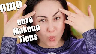 Ich schminke mich nach Euren Makeup Tipps 😱