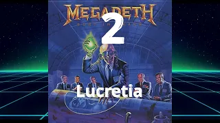Megadeth Lucretia Guitar Solo with Tab (Marty Friedman)