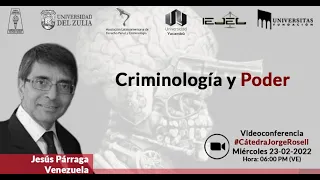 Criminología y Poder | Jesús Párraga