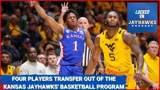 Kansas Jayhawks Lose Four Players Into the Transfer Portal: Recap, What It Means and What's Next