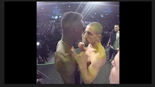 Israel Adesanya vs Robert Whittaker Face Off