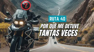 Ruta 40 en moto Misterios en la Cuesta de Miranda y Villa Union