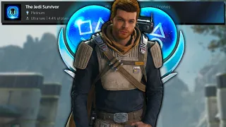 Jedi Survivors Platinum is INCREDIBLE but NEARLY DESTROYED ME