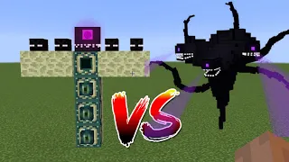 what if you create an ENDER STORM VS WITHER STORM in MINECRAFT