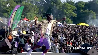 Camidoh x Mayorkun  “Sugarcane Remix” performance at Ghana Party In The Park  #FlashAfrica🇬🇧