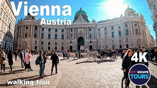 Vienna, Austria 🇦🇹 Walking Tour April 2022 City Centre (4k UHD 60fps) | Tour 1