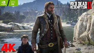 RED DEAD REDEMPTION 2 Chapter 2 - Horseshoe Overlook - A FISHER OF MEN 4K Gameplay