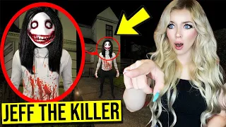 JEFF THE KILLER WAS SPOTTED OUTSIDE OUR HOUSE! (*HELP HES CURSED*)