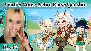 Venti's ENG Voice Actor plays GENSHIN IMPACT! Part 44 Arataki and the Glorious Drumalong!