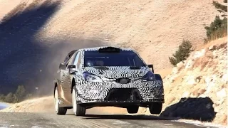 - Test Toyota Yaris WRC 2017 - Juho Hanninen - Checkpoint Rallye -