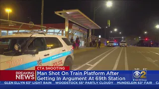 Man Shot During Fight At 69th Street CTA Station