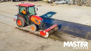 Road Sweeper in Action