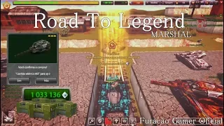 Tanki Online  ROAD TO LEGEND - I BUY RAILGUN FOR FREE | Furacão