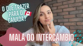 COMO FAZER A MALA DO INTERCÂMBIO | O que realmente vale a pena trazer para o Canada na mudança