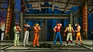 Art Of Fighting Team VS. Fatal Fury Team