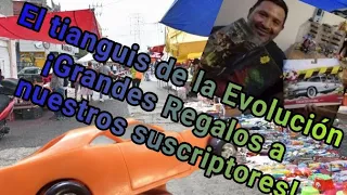 Grandes figuras en el Tianguis de la Evolución, y regalos del sorteo a los suscriptores.