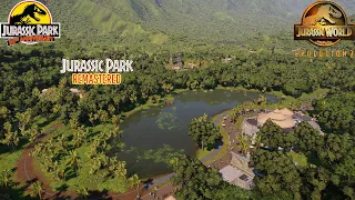 Jurassic park Remastered tour Jurassic world evolution 2