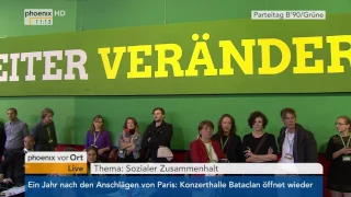 BDK 2016 Bündnis90/Die Grünen: Rede von Winfried Kretschmann am 12.11.2016