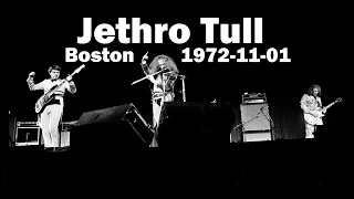 Jethro Tull live audio 1972-11-01 Boston