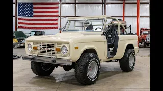1977 Ford Bronco Tan For Sale - Walk Around Video (24K Miles)