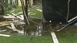 'Sounds like a train:' Family shelters in closet during tornado in Palm Coast, Florida