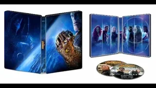 Unboxing "Avengers: Infinity War" BluRay 3D Steelbook