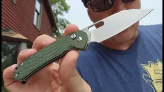 CJRB Wharncliffe Pyrite knife review