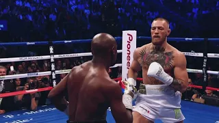 Conor McGregor counter uppercut vs Floyd Mayweather