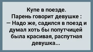 Расспутная Девушка в Купе! Сборник Свежих Анекдотов! Юмор!