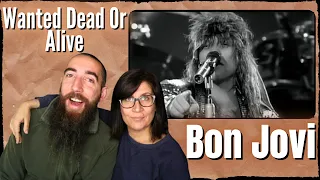 Bon Jovi - Wanted Dead Or Alive (REACTION) with my wife