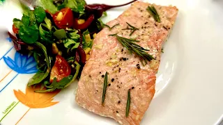 Baked Salmon 15 minutes Dinner Recipe