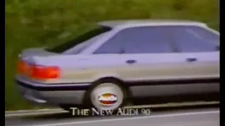 1988 Audi 90 commercial