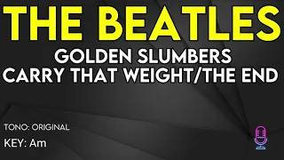 The Beatles - Golden Slumbers / Carry That Weight / The End - Karaoke Instrumental