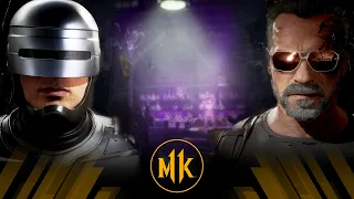 Mortal Kombat 11 - Robocop Vs The Terminator (Very Hard)