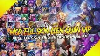 Mod Full 114 Skin Phiên Bản Ver3 | Full Hiệu Ứng | Không Lỗi Mạng