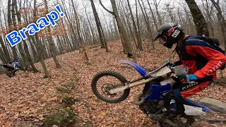 My favorite Dirt Bike Trail in Michigan | Evart Single Track 🫶🏼