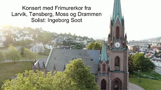 Frimurernes korkonsert Bragernes kirke 7. april 2024 - Solist: Ingeborg Soot