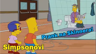 Simpsonovi - Prank na Skinnera!